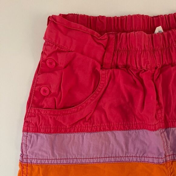 Oilily Rainbow Color Block Cotton Pants - Picture 5 of 9